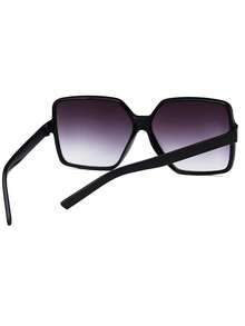 1 件超大复古风格男女通用 Y2K 个性化眼镜，适合摄影、驾驶、海滩