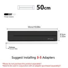 Track Socket 歐標電源插座延長器，附 USB Type C 轉接頭，高功率壁掛式，適用廚房、辦公室、居家電路翻新，可拆卸插頭，省空間，易安裝，多功能快充接口，現代白色飾面 - 黑色 - 查看 15