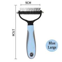 Dog Hair Remover Pet Fur Knot Cutter For Dogs Cats Comb Brushes Professional Pet Deshedding Brushes Dog Supplies No Choice