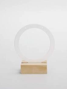 1 件/3 件耳环展示架 - 耐用的白色亚克力和木质底座，时尚简约的设计，方便的耳环架和珠宝收纳架，适合家庭或珠宝零售使用，可返校使用 - 白色 - 查看 16