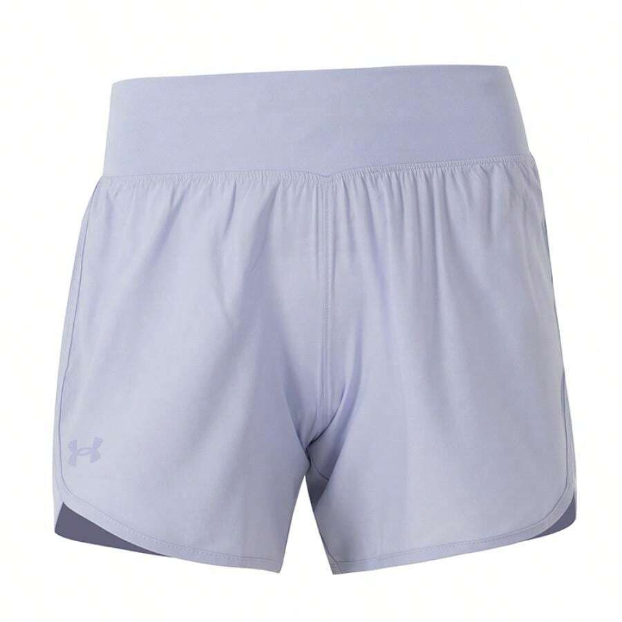 Under Armour Women's UA Fly By Elite 5'' Shorts, Comfortable And Casual For Everyday Wear, Travel, Running, And Training. (Tel: 1383242-539) - Purple - View 1