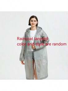 EVA加厚全身雨衣 - 防风、防水、便携女士雨披 - 适合旅行、户外活动、骑行、夏季降温、海滩、旅行保暖、闺蜜节、宠物派对、嘉年华、派对装饰