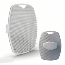 1 cọ chà toàn thân bằng silicon & 1 cọ chà toàn thân mềm | Cọ tắm cầm tay với tay cầm chống trượt, tẩy tế bào chết và massage nhẹ nhàng | Sử dụng được trong nhiều trường hợp, thích hợp cho tắm, tập thể dục, cắm trại, du lịch, sắp xếp phòng tắm (Chăm sóc da, Tẩy tế bào chết toàn thân, Găng tay tẩy tế bào chết) - Nhiều màu - Xem 15