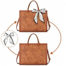 NEWHEY Servietă din piele impermeabilă pentru laptop de 15,6 inch pentru femei, geantă de umăr ușoară pentru birou, impermeabilă, pentru computer, Business