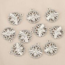 1 Piece/3 Pieces Of DIY Jewelry Making Supplies Accessories In Spider Shape, Made Of Copper Material Plated With 18K Gold, Available In Gold And Silver Colors. Can Be Used To Make Earrings, Necklaces, Bracelets, And Any Jewelry Pendants.