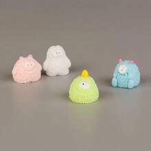 Halloween Mini Decor, Cartoon 3D DIY Accessories, Cute Bug-Eyed Monster Figurines, DIY Decoration Blind Bag Accessories, Car/Desk Decor, DIY Hair Clips, Dollhouse Decor, Holiday/Birthday/Christmas/Valentine's Day/New Year Gifts - Multicolor - View 8