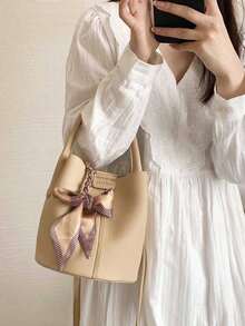 Women Crossbody - 黃色 - 查看 6