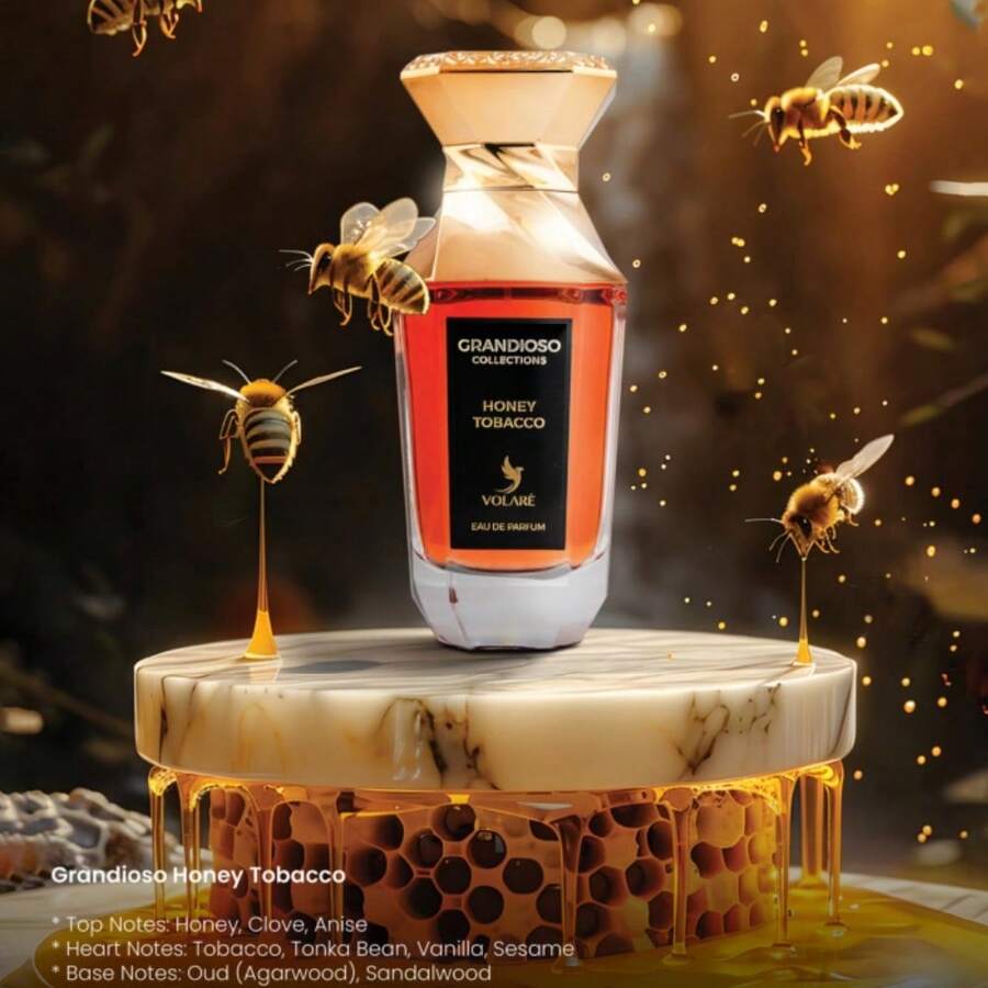 Volare Honey Tobacco 100ML - (Grandioso Collections) - Unisex Eau De Parfum - 菸草 - 查看 1