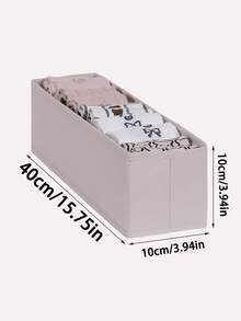 Sock Storage Box Pantyhose Storage Folding Household Underwear Sorting Storage Box - Multicolor - View 8
