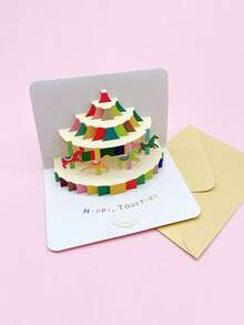 1 Thiệp chúc mừng sinh nhật 3D với hình bóng bay, bánh kem và vòng quay ngựa gỗ, bao gồm thiệp và phong bì, thiệp sinh nhật tối giản, quà tặng cho gia đình và bạn bè, thiệp chúc phúc, thiệp gấp 3D, thiệp cảm ơn, thiệp sinh nhật sáng tạo đa năng. - Nhiều màu - Xem 13