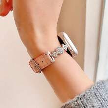 Star Moon microvezel leren band compatibel met 38/40/41/42/44/45/46/49 mm compatibel met band Ultra/Se10/9/8/7/6/5/4/3/2/1