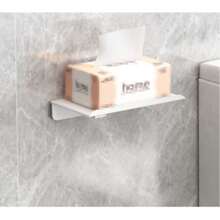 1pc Wall-Mounted Aluminum Alloy/Stainless Steel Bathroom Toilet Paper Holder