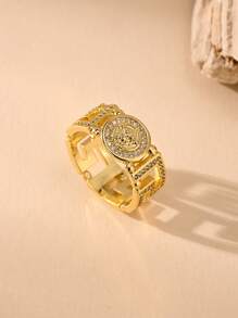 1 Pc Fashionable Luxury Minimalist Ring, Versatile Stylish Women Accessory