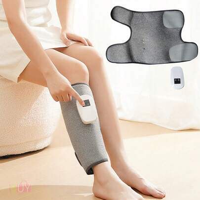 Masajeador De Pantorrillas, Masajeador EléCtrico InaláMbrico Para Piernas Y Pantorrillas, Masaje Con Terapia De PresióN Completa, 3 Modos De PresióN De Aire, Bolsas De Aire Vibratorias Para RelajacióN Muscular, Masajeador De Piernas Con PresióN De Aire, Masajeador De Pantorrillas, Masajeador InaláMbrico De Piernas, Masajeador De Pantorrillas Con PresióN De Aire, Masajeador InaláMbrico De Pantorrillas Con CalefaccióN, Masajeador InaláMbrico De Pantorrilla Con PresióN De Aire De 360°, CompresióN EléCtrica Con Bolsa De Aire, Envoltura De Masaje De Pierna Con 3 Modos Y 3 Niveles De Calentamiento Para Relajar Los MúSculos De Los Pies Y Las Pantorrillas Y Mejorar La CirculacióN SanguíNea, Funciones De CalefaccióN Y PresióN De Aire, Equipado Con BateríA Recargable, Regalo Para El DíA De La Madre, Regalo Para El DíA Del Padre, Regalo De CumpleañOs, Para Usar En Casa, La Oficina O De Viaje (Gris)
