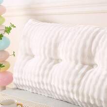Reading Pillow Back Cushion Foam Sofa Cushion, Reading Pillow For Bed, Backrest Cushion With Armrests Neck Roll Back Support For Adults For Comfortable Sitting In Bed & Sofa - Màu be - Xem 9