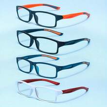 超轻运动老花镜男女款老花镜男女款方框阅读老花镜+1.0至+4.0 - 白色 - 查看 3