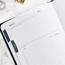 Hatch Idea Notebook - Idea Journal, Brainstorming Notebook & Project Planner For Entrepreneurs, Project Management, & Business Owners - Slate Gray - 160 Pages, 5.75 X 8.25" - Grey - View 8