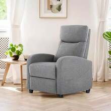 Sillón Reclinable Niza - Gris Claro - Ver 6