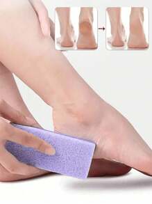 Foot Pumice Stone Exfoliating File, Callus And Dead Skin Remover, Heel Brush, Salon Foot Scrubber Pad, Men's And Women's Pedicure Exfoliation Tool,Callus Removal & Foot Brush And Pedicure Exfoliation Tools, For Dead Skin