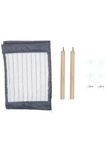 Winter Warm Bird Nest Hammock Style Canary Cage Plush Fluffy Bird House Parrot Cage Accessories - Multicolor - View 11