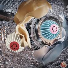 كرات الغسيل مقاومة للتلوين - مصنوعة من مادة TPR مصممة ضد التآكل والتلون، مناسبة للغسالات، تقلل من التجعيد والُكُسَّ، 3 ألوان (أحمر، أبيض، أزرق) - عنصر منزلي ضروري للصيف