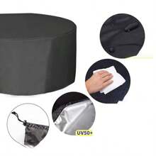 1 Pieza de Cubierta de Mueble, Cubierta para sofá y silla de jardín y patio, Protección solar, Prevención del polvo y Cubierta antipolvo, Cubierta cuadrada para muebles de patio, Cubierta impermeable para muebles de exterior, Cubierta a prueba de polvo para muebles de exterior, Cubierta de mesa de exterior resistente a los rayos UV, Cubierta resistente para mesa y sillas de jardín y patio