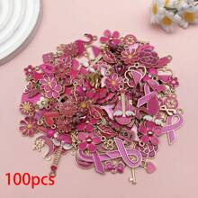 20/50/100 pièces Série or rose Assortiment aléatoire - Fournitures d'artisanat pour bijoux et accessoires faits main