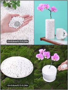 Black Pebbles Suitable For Home And Garden Decoration -0.3-3 Cm, Multi-Color Stones (White, Black, Multi-Color, Yellow) Suitable For Indoor Plants, Outdoor Landscapes, And Holiday Decorations - Perfect For Vases, Glass Containers, Fish Tanks, Aquariums, Succulents, Flower Pot Plant Decorations, As Well As Outdoor Terraces