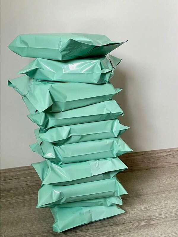 20 STÜCK dicke wasserdichte einfarbige Verpackungstüten, einfache multifunktionale Taschen geeignet für Schulen, Büros, Versand und Postversand, Schulmaterial, Schulanfang