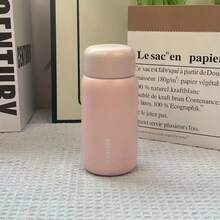 1pc 200ml/6.76 Oz Stainless Steel Tea Cup, New Stylish Water Bottle, Mini Portable Car Cup, Small Size - Multicolor - View 12