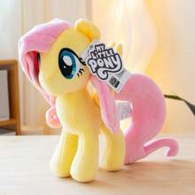 Spin Master Peluche de peluche oficial y auténtico de My Little Pony de 30 cm, muñeco de peluche de anime de dibujos animados suave, juguete Kawaii, idea de regalo para niñas (Fluttershy)