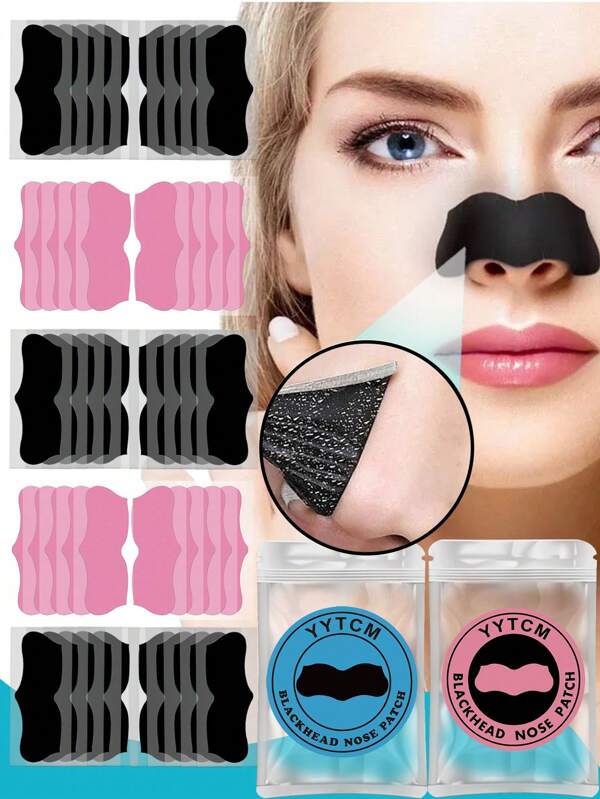 Large Size Blackhead Removal Nose Strips - Deep Cleansing Pore Strips, Gentle Adhesive Nose Skin Cleansing 5pcs/10pcs/20pcs/30pcs/40pcs/50pcs/70pcs