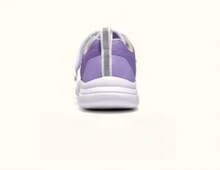 Skechers Zapatos deportivos informales para niños con suela gruesa, transpirables y con cierre de gancho y bucle de color degradado