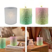 DIY Crystal Dropper Mold, Cylindrical Candle Mold, Dropper Ornament, Silicone Mold