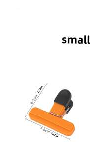 3 件套薯片夹套装，便携式大号薯片袋夹，多尺寸升级，宽开口袋，适用于食品储存，配有密封夹，重型密封夹，厨房整理配件