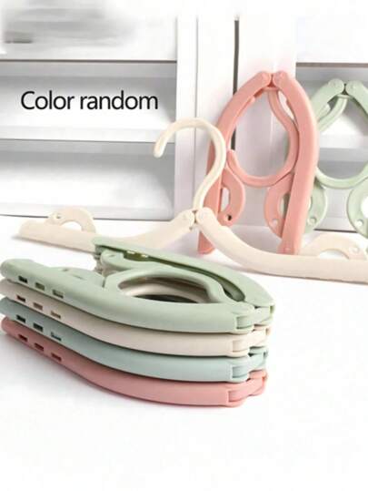 10 pezzi Grucce da viaggio pieghevoli, grucce in plastica leggere, grucce da viaggio pieghevoli portatili - Grucce pieghevoli ergonomiche e salvaspazio, grucce in plastica durevoli per valigia, organizzazione armadio e accessori da viaggio, accessori per bagagli, grucce a scomparsa, grucce leggere