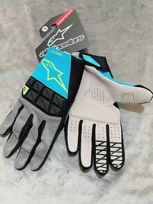 Alpinestars 山地自行车摩托车赛车手套 MX 越野摩托车手套全指骑行手套自行车配件 - 彩色 - 查看 10