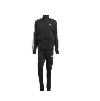 Adidas Men's Knit Tracksuit, 3-Stripe Casual Outfit With Hoodie Jacket And Slim Fit Sweatpants