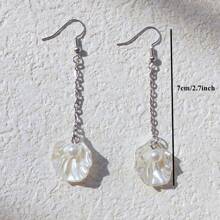 Pendientes tipo colgante versátiles y minimalistas para mujeres, ideales para usar en la playa o de vacaciones