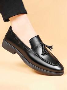 男士乐福鞋正装鞋尺码 39-47，优质皮鞋，适合秋冬季城市聚会、工作、度假，舒适平底鞋，休闲、户外、日常通勤、工作、派对、万圣节、校园、学生、教师、青年、中年、旅行、四季皆宜