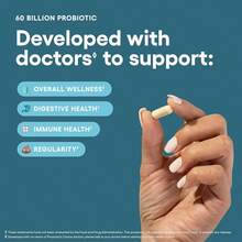 Abronikey Physician's CHOICE Gut Health Bundle – 60 Billion CFU Probiotics + Digestive Enzymes – Supports Bloating Relief, Nutrient Absorption & Immune Health – 150 Vegan Capsules - Gói 2 - Xem 3