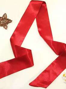 2-Meter Solid-Color Silk Scarf, French Elegant Scarf Dress, Bow Accessory Thin Hair Band Tie Bag Ribbon Fall Winter Headbands For Women Hair Accessories For Women For Vacation Outfits Woman Women Bandanas Soft Headwrap - Multicolor - View 9