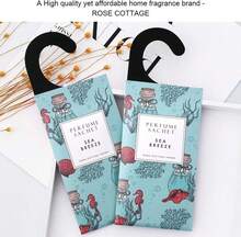 Large 12 Packs Sea Breeze Hanging Closet Deodorizer Air Freshener Long Lasting Scented Sachets Smell Goods For House - Baby Blue - View 8
