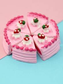 10pcs Dollhouse Miniature Food Cakes: Mini Kitchen Cake Shop Desserts Scene Realistic Dessert Model