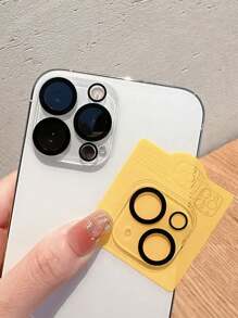 CSDZ 2 paquets de films de protection d'objectif de caméra compatibles avec Apple 15 Pro/15 Pro Max/16 Pro Max/14 Pro/14 Pro Max/12 13 11 Pro /12 13 Mini/11/15/16, film en verre trempé
