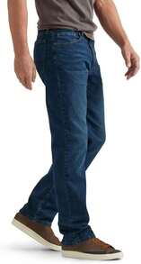 Authentics Men's Regular Fit Comfort Flex Waist Jean - Coral Pink - View 1