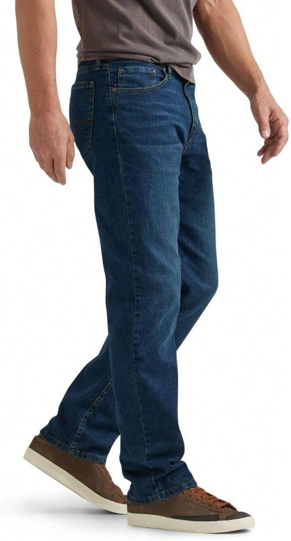 Authentics Men's Regular Fit Comfort Flex Waist Jean - Coral Pink - View 1