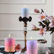 DIY Crystal Dropper Mold, Cylindrical Candle Mold, Dropper Ornament, Silicone Mold