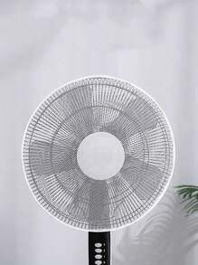 6个装风扇防尘罩，通用全覆盖圆形立式风扇保护罩，适用于学校、办公室、家庭、旅行、包袋、储物盒等，颜色随机。