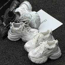 Women Walking Shoes - 銀色 - 查看 6